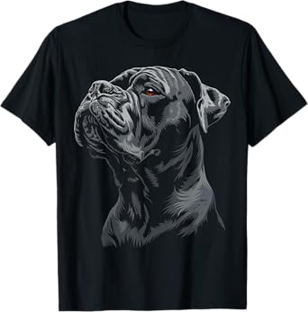 Cane Corso Dog Motif Pet Art Cane Corso T-Shirt