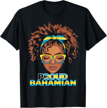 Bahamas Vacation Proud Bahamian Girl Pride Women Bahamas T-Shirt
