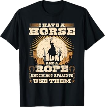 Funny Breakaway Roping Quote Cowboy Rodeo Calf Roping T-Shirt