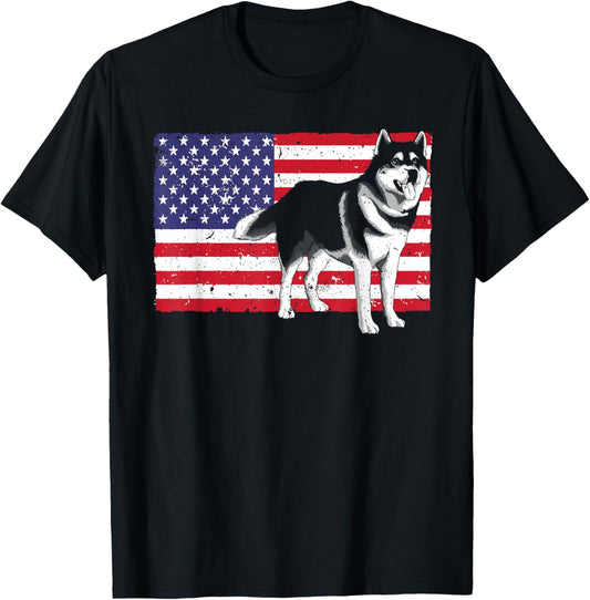 Husky Design For Men Women Siberian Husky Dog Husky Lover T-Shirt