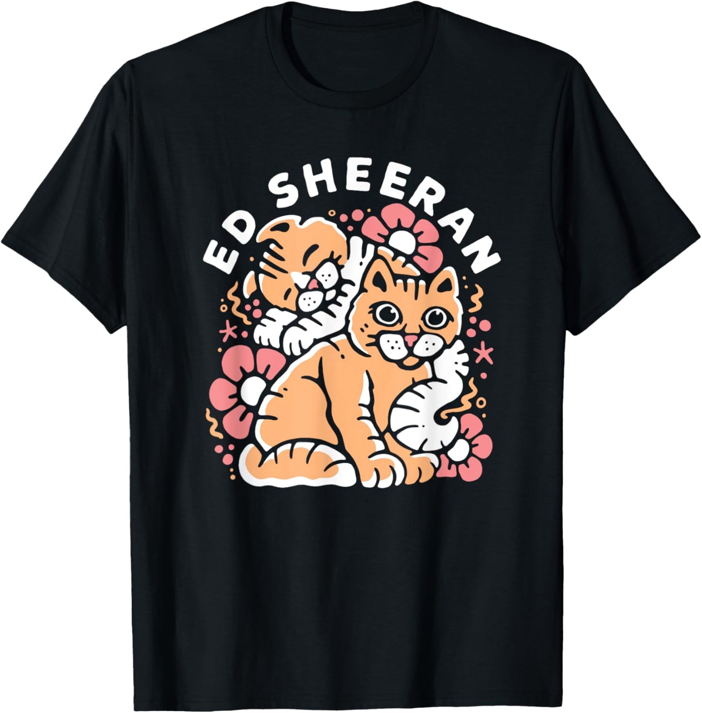 Ed Sheeran Cats T-Shirt