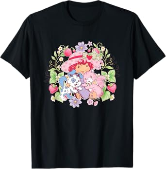 Strawberry Shortcake Summer Flowers & Sweet Pets T-Shirt