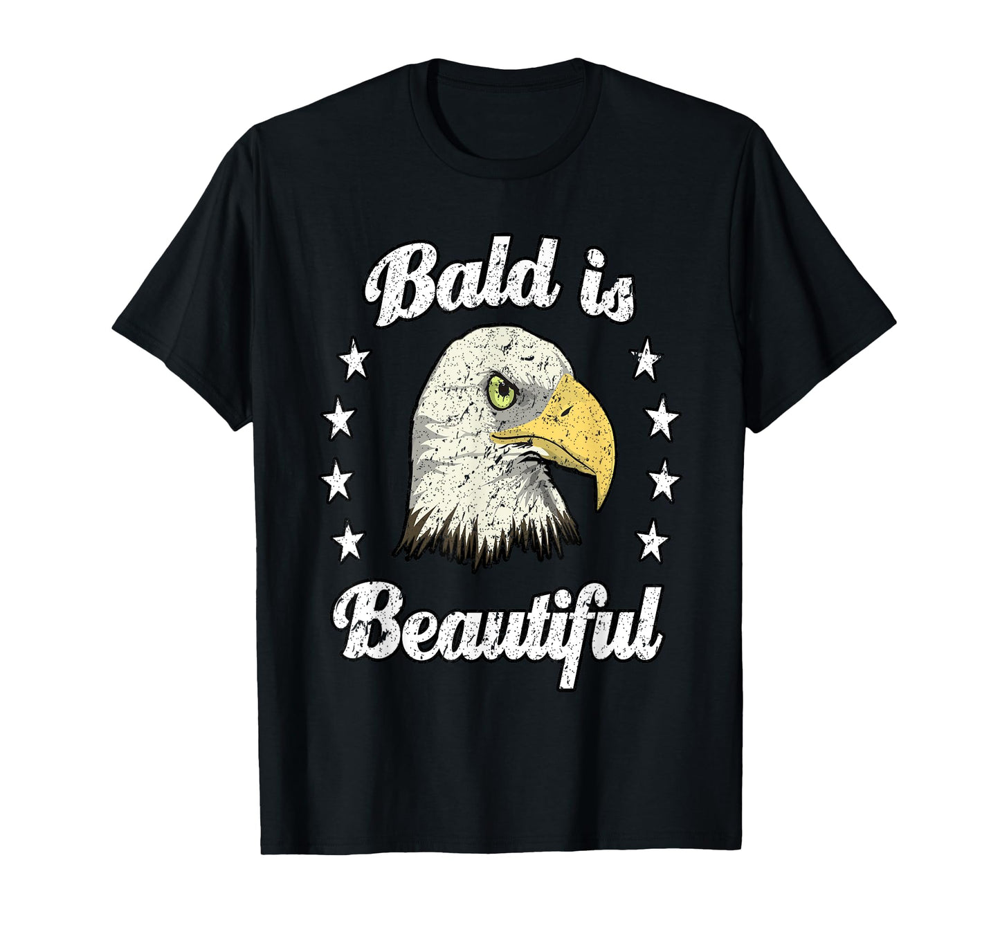 Funny BALD IS BEAUTIFUL T-Shirt - Father's Day Gift for Dad T-Shirt