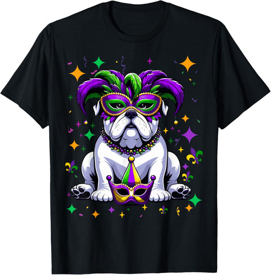 bulldog mardi gras T-Shirt