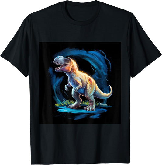 Dinosaurs Rex in water colors T-Shirt