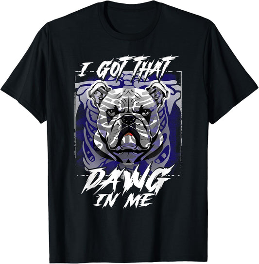 Xray Pitbull I Got That Dawg In Me Ironic Meme Viral Quote T-Shirt