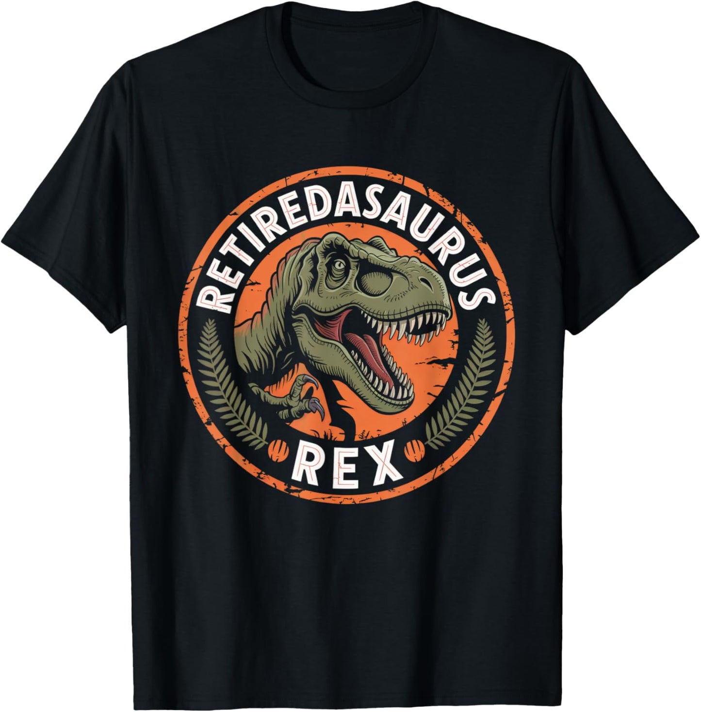 Funny Retired Dinosaur T-Rex Sarcastic Vintage Retirement T-Shirt