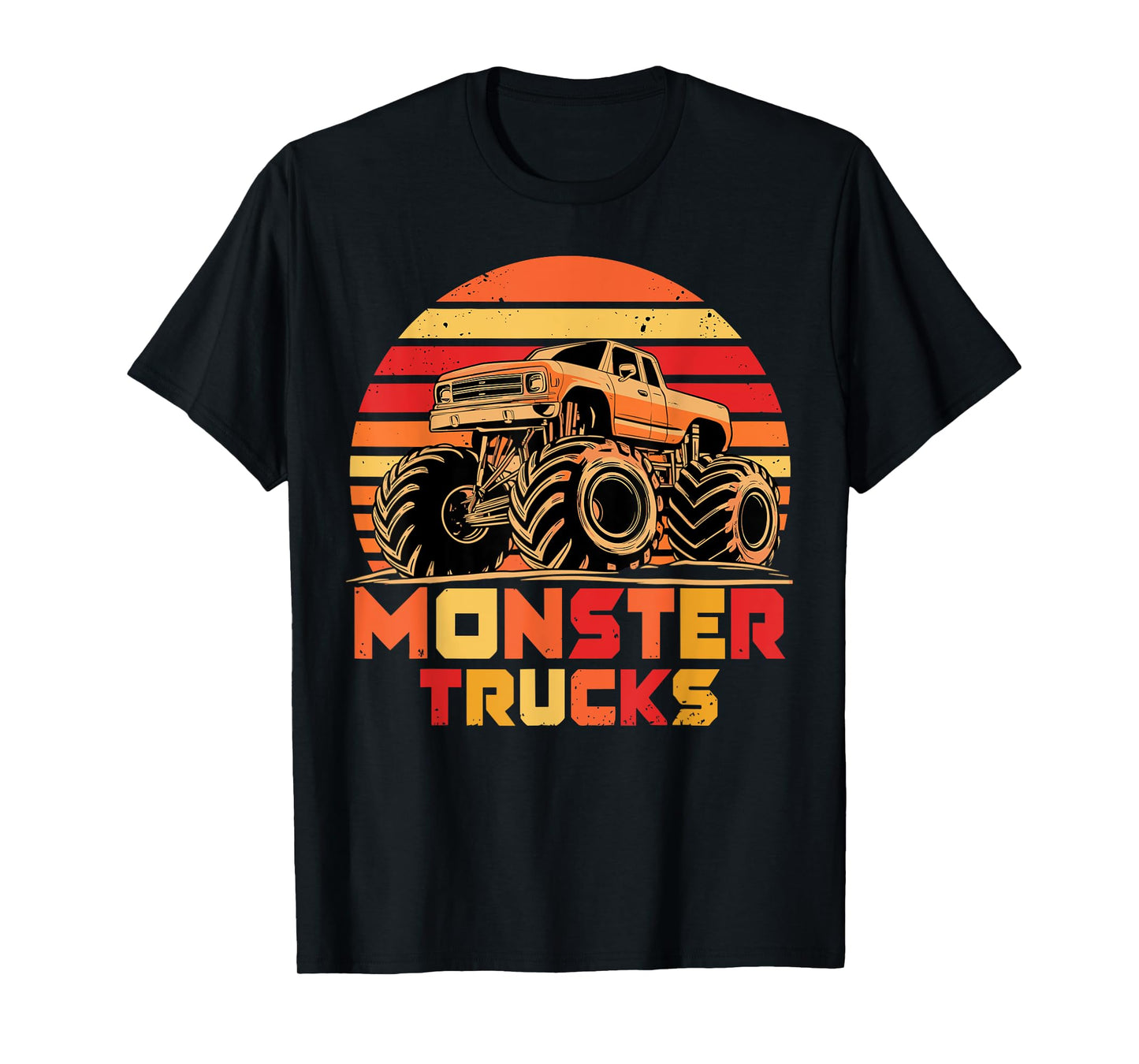 Monster Truck Retro Monster Trucks T-Shirt