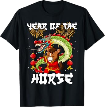 Year Of The Horse Chinese Lunar New Year T-Shirt