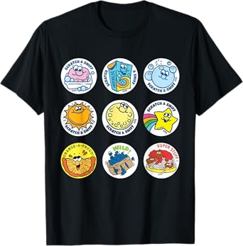 Scratch And Sniff Sticker Ice Cream, Scooper Dooper! Vintage Men Women Kids T-Shirt