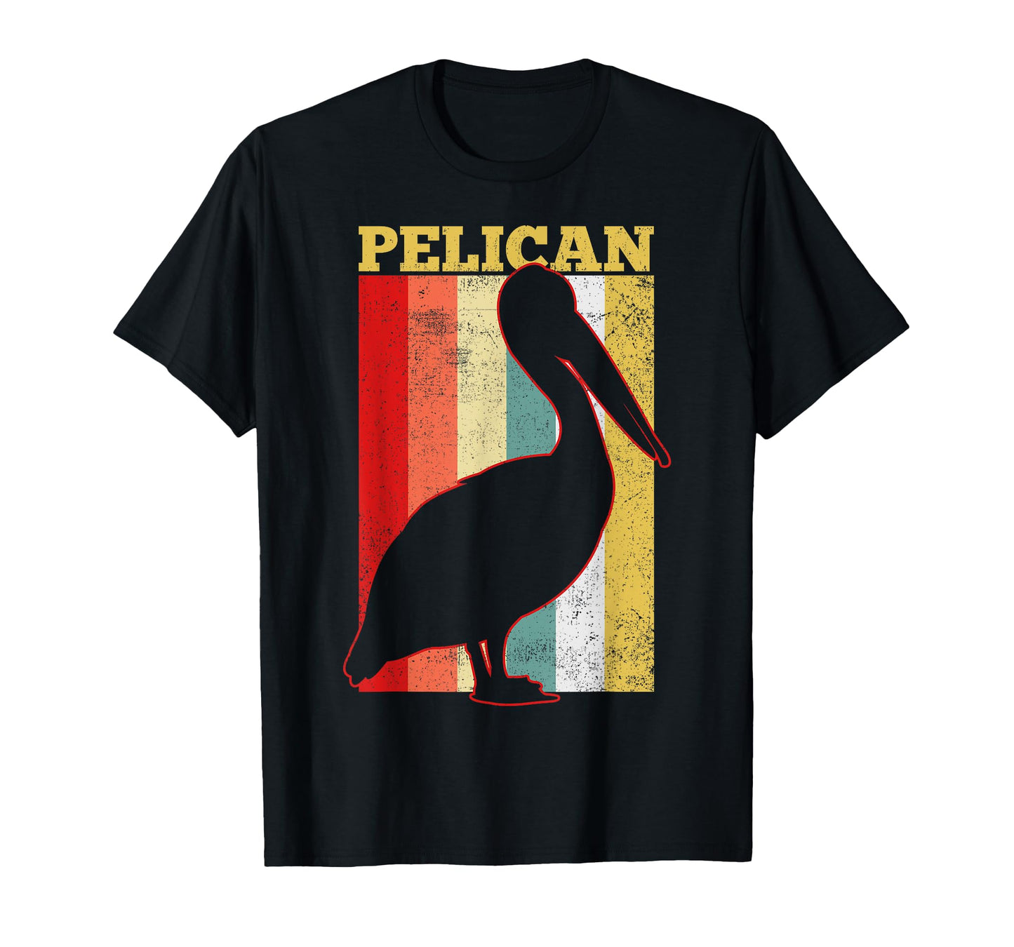 Pelican Bird Vintage Gift T-Shirt