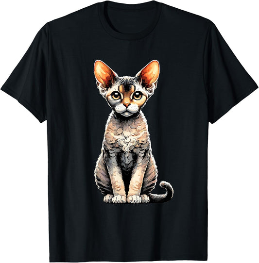 Devon Rex Pixie Cats T-Shirt