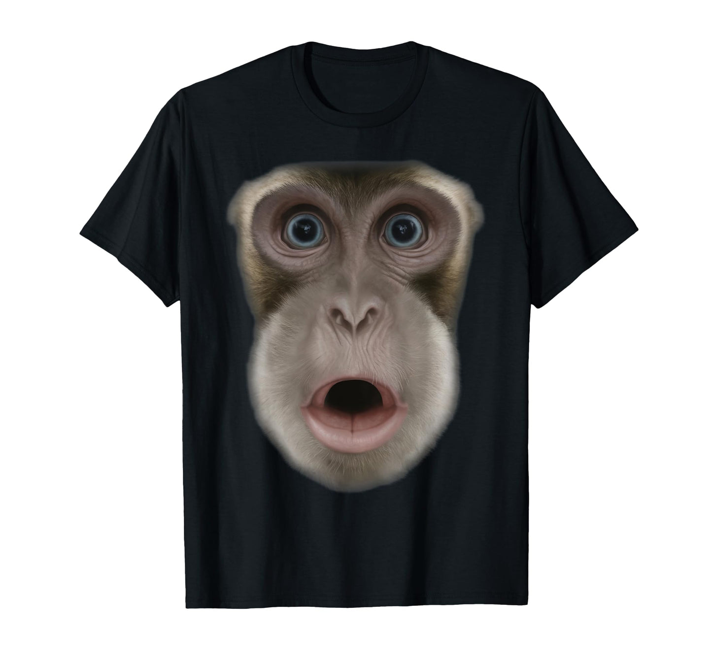 Monkey Stomach Funny Meme Ape Gorilla T-Shirt