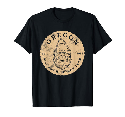 Bigfoot Research Team for Oregon Sasquatch Believers T-Shirt