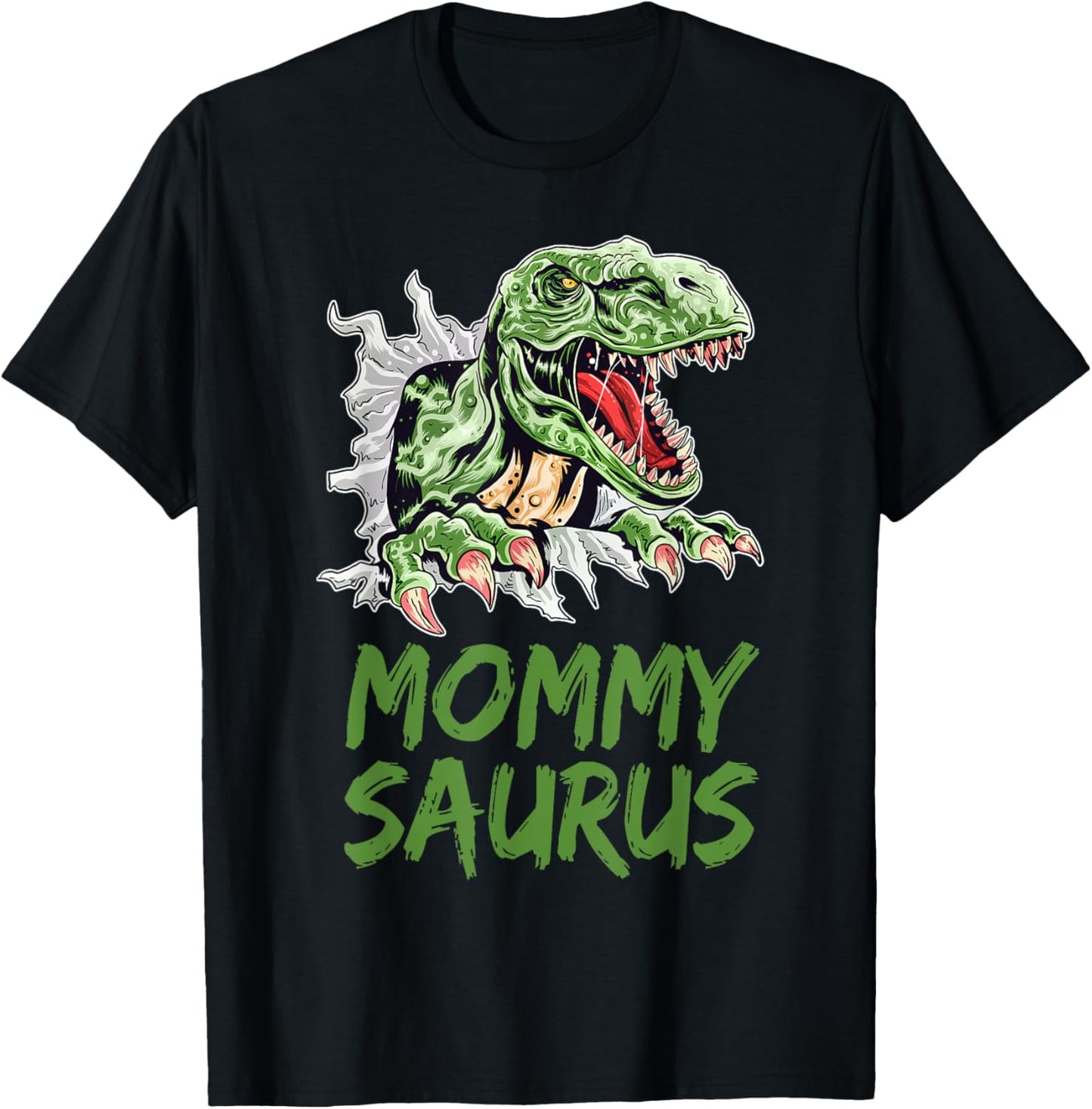 Mommy Saurus Birthday Boy Rex Dinosaur Family Matching T-Shirt