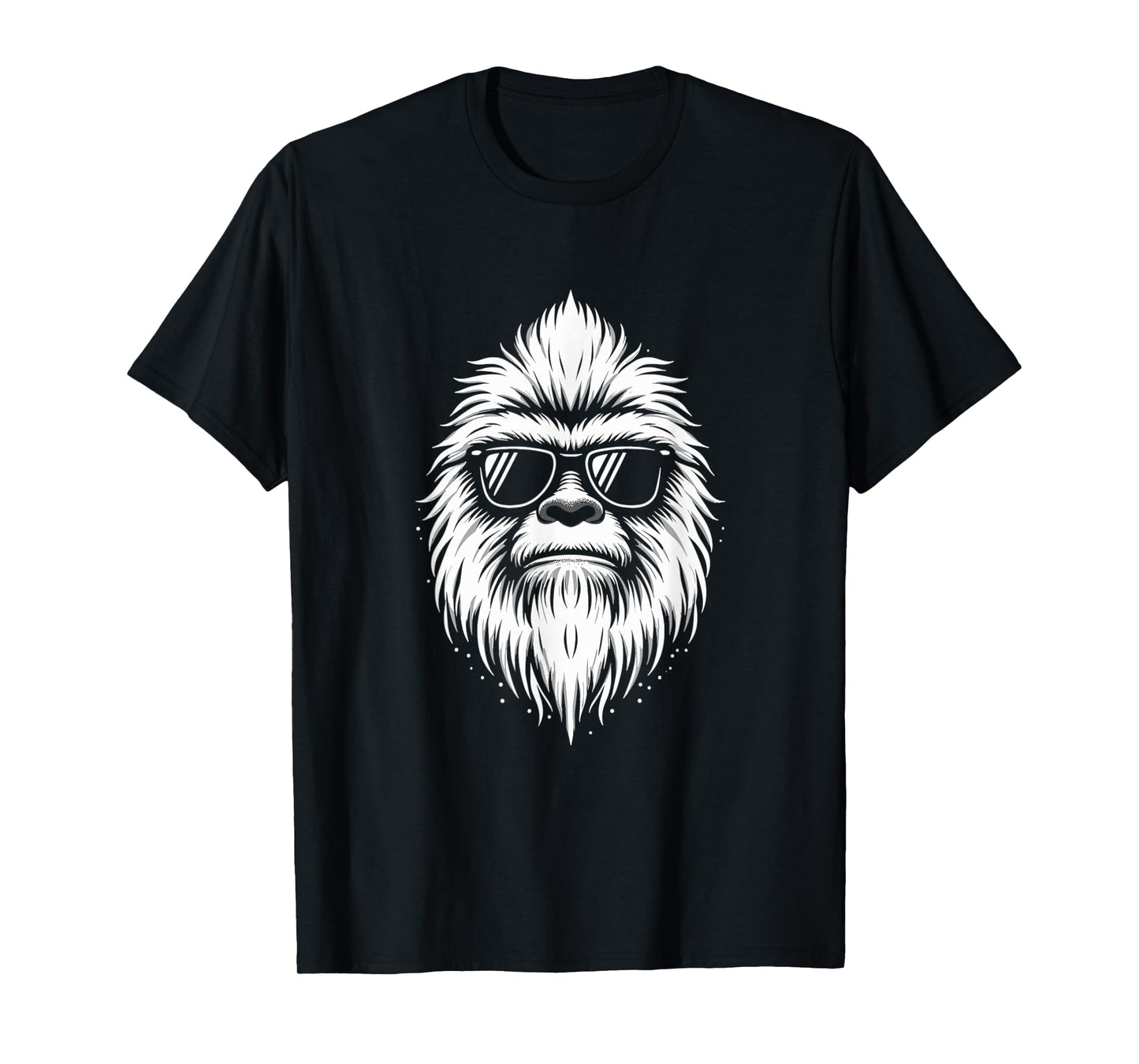 Retro Vintage Bigfoot Silhouette Sasquatch Hide And Seek T-Shirt