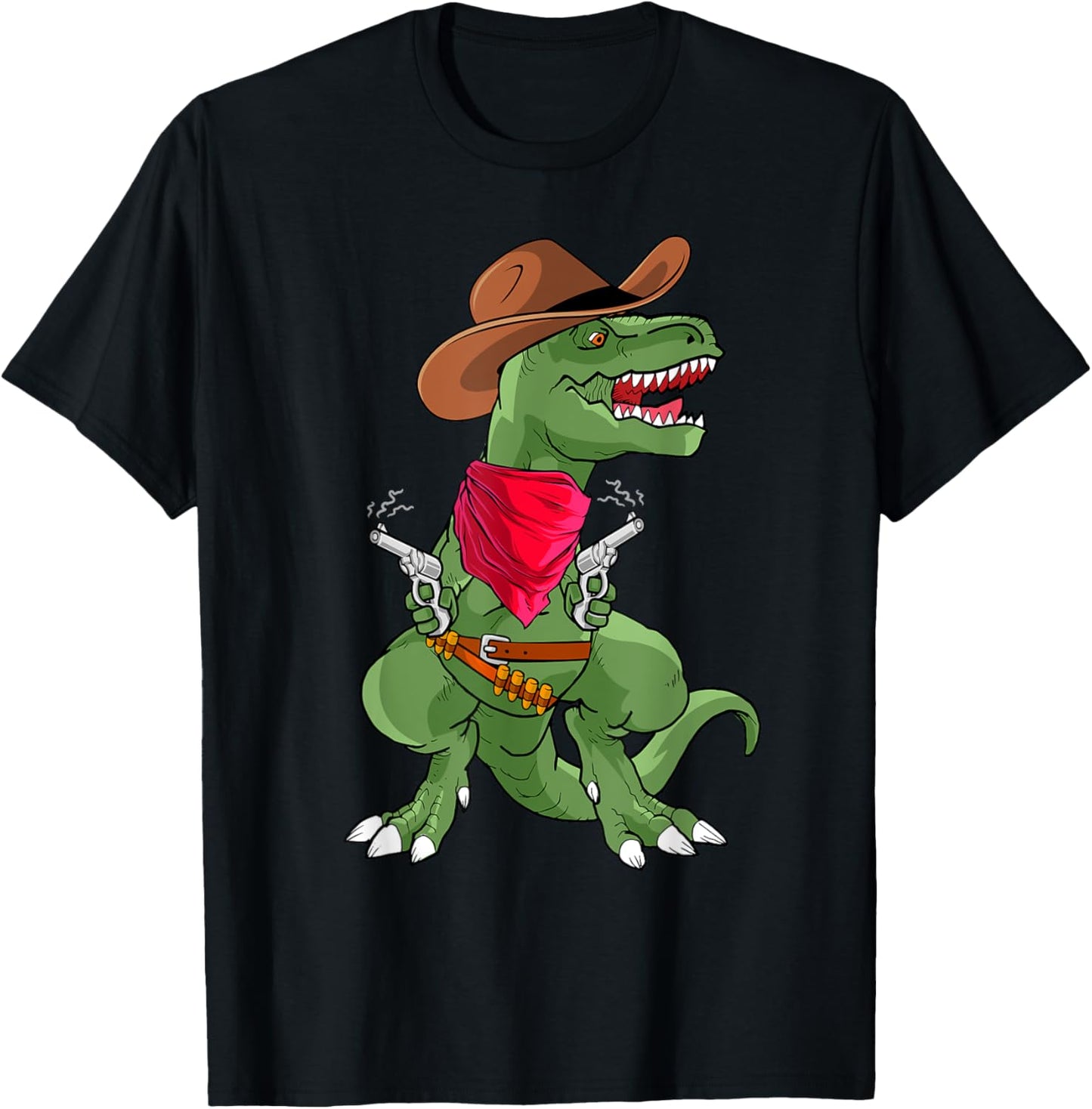 Dinosaur Cowboy Western Rodeo Howdy T-Rex T-Shirt