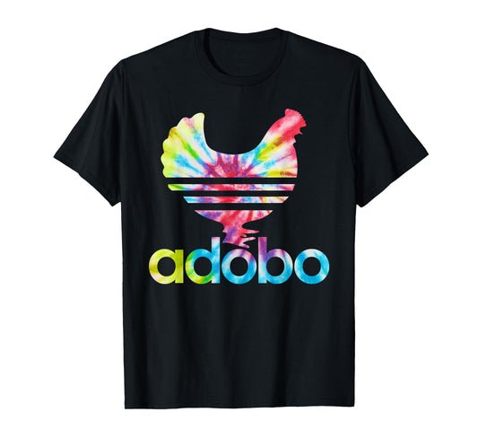 Tie Dye Filipino Adobo Chicken Philippines Funny Pinoy Food T-Shirt