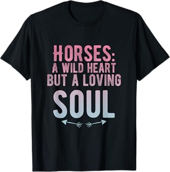 Horse Riding Girls Women Equestrian Horseback T-Shirt