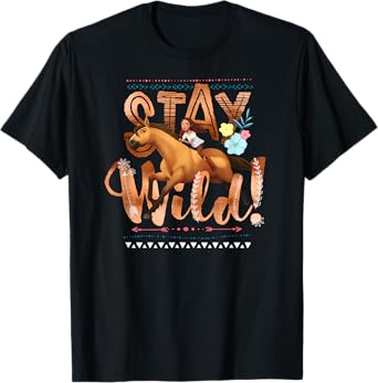 DreamWorks Spirit Riding Free Stay Wild T-Shirt