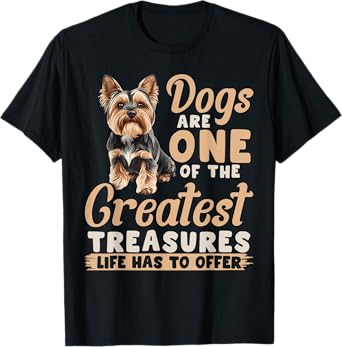 Yorkshire Terrier Yorkie Dog Owner Men Women Girls Kids T-Shirt