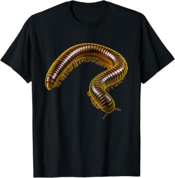 Pet Millipede T-Shirt Insect T-Shirt Bug Giant Millipede T-Shirt