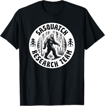 Sasquatch Research Team - Bigfoot Forest Walk T-Shirt