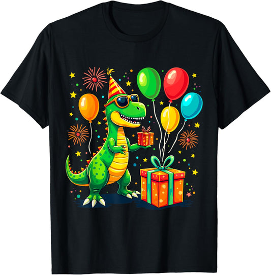 T-Rex Birthday Party Dinosaur T-Shirt