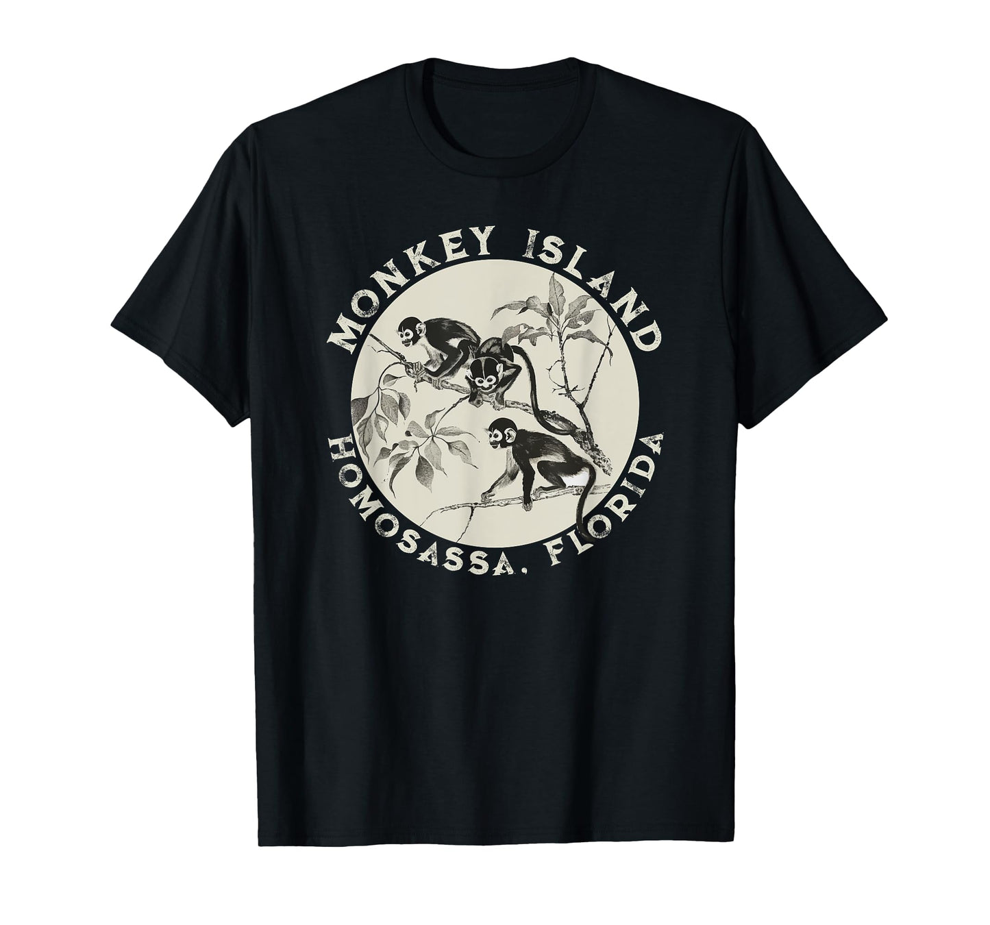 Homosassa Florida Island Of The Spider Monkeys T-Shirt