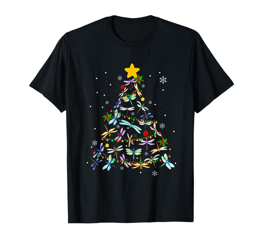 Funny Dragonfly Christmas Tree Ornaments Kids Men Women T-Shirt