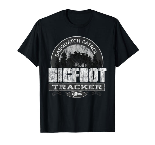 Sasquatch Patrol Big Foot Tracker I Believe T-Shirt
