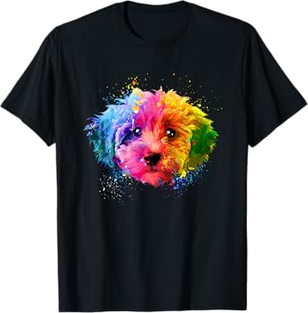 Cute Goldendoodle Design For Men Women Goldendoodle Lovers T-Shirt