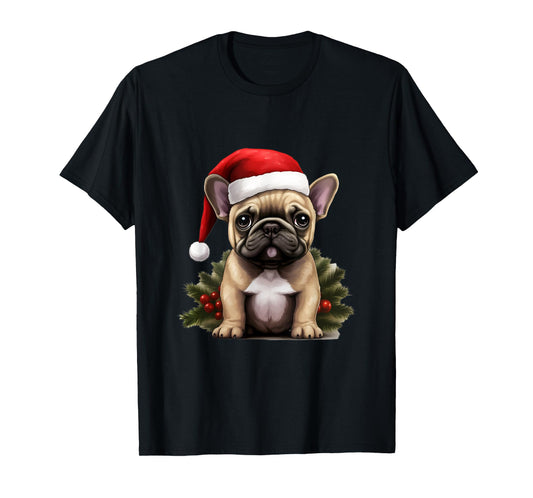 Christmas French Bulldog - French Bulldog Christmas Men Women Kids T-Shirt