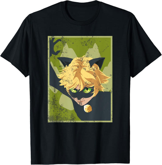 Miraculous Ladybug Vintage Collection with Cat Noir T-Shirt
