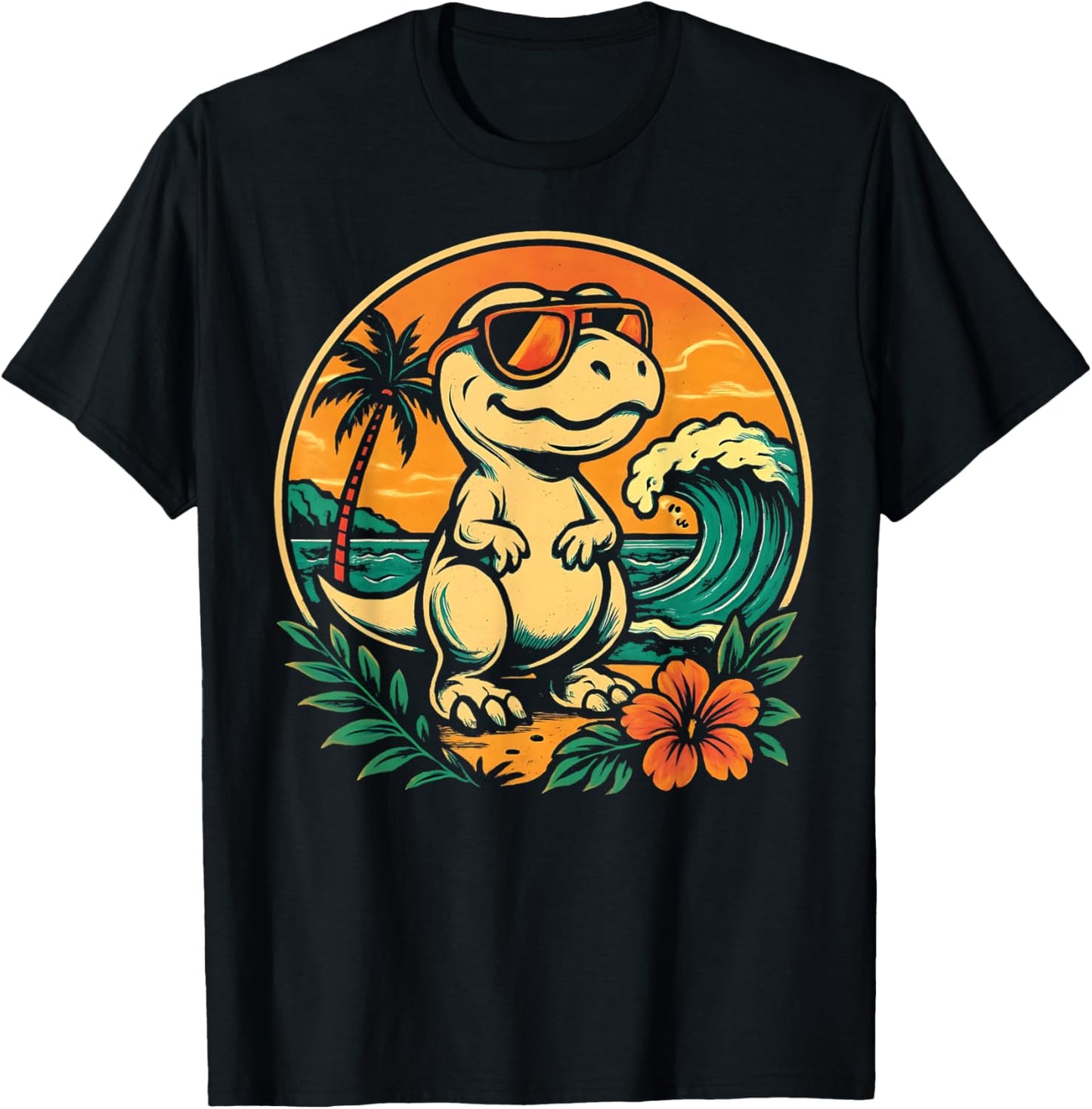 Dinosaur T-Rex Retro Novelty Men Kids Women Funny Dinosaur T-Shirt