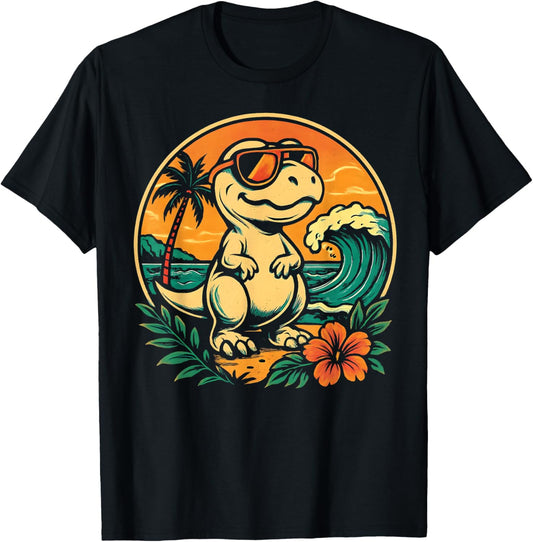Dinosaur T-Rex Retro Novelty Men Kids Women Funny Dinosaur T-Shirt