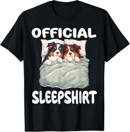Australian Shepherd Dog Official Sleepshirt Pajamas T-Shirt