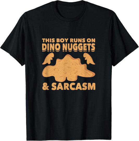 Dino Nugget Pillow Chicken Nugget Costume Dinosaur Nugget T-Shirt