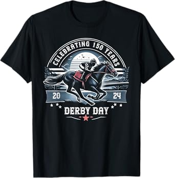 Celebrating 150 Years KY Derby Day for Women Men Vintage T-Shirt