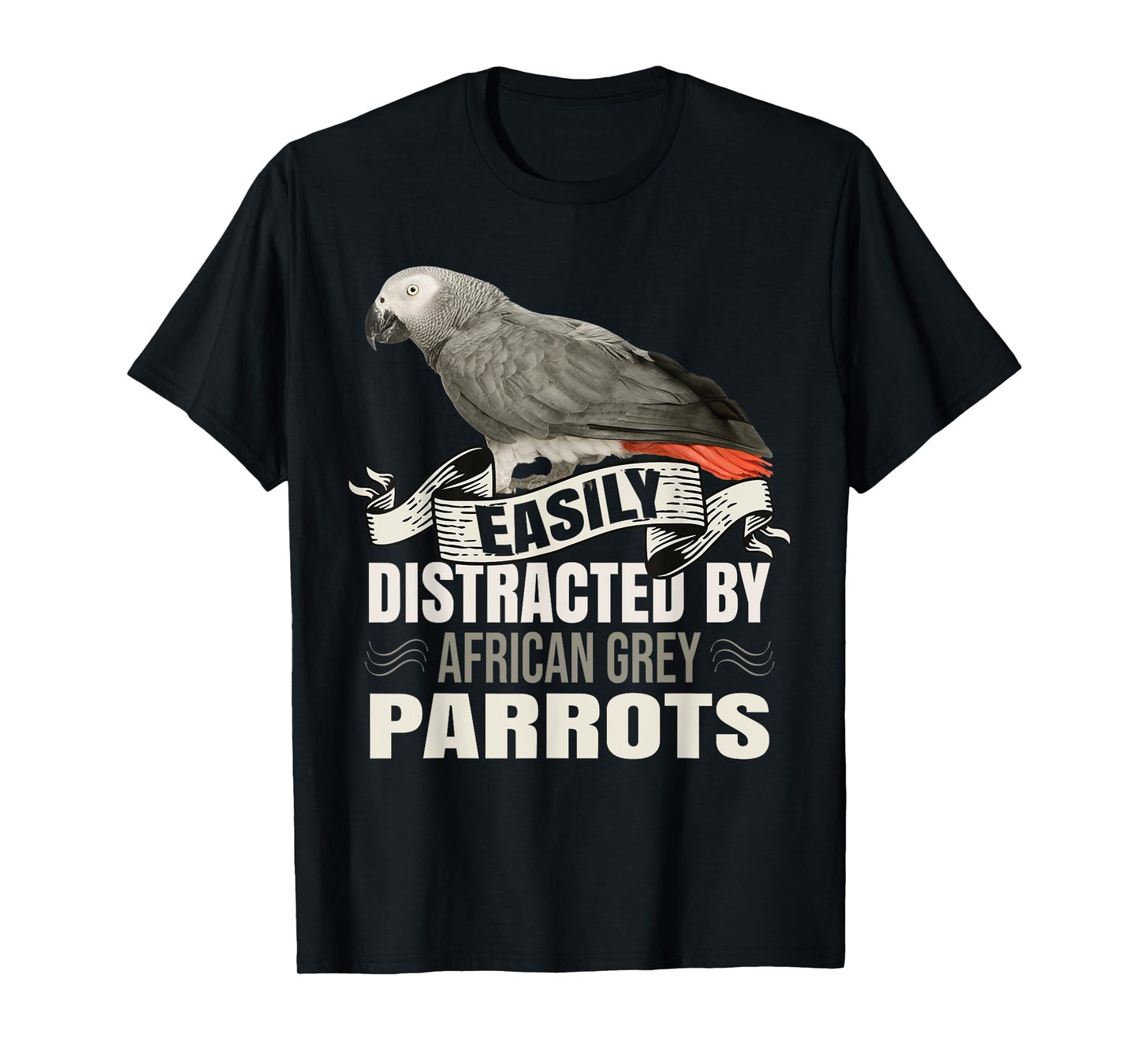 Funny African Grey Parrot Accessories For Zookeepers T-Shirt