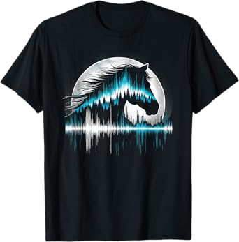 Horse Shirt For Women Teens Girls Men Horse Lovers Graphic T-Shirt