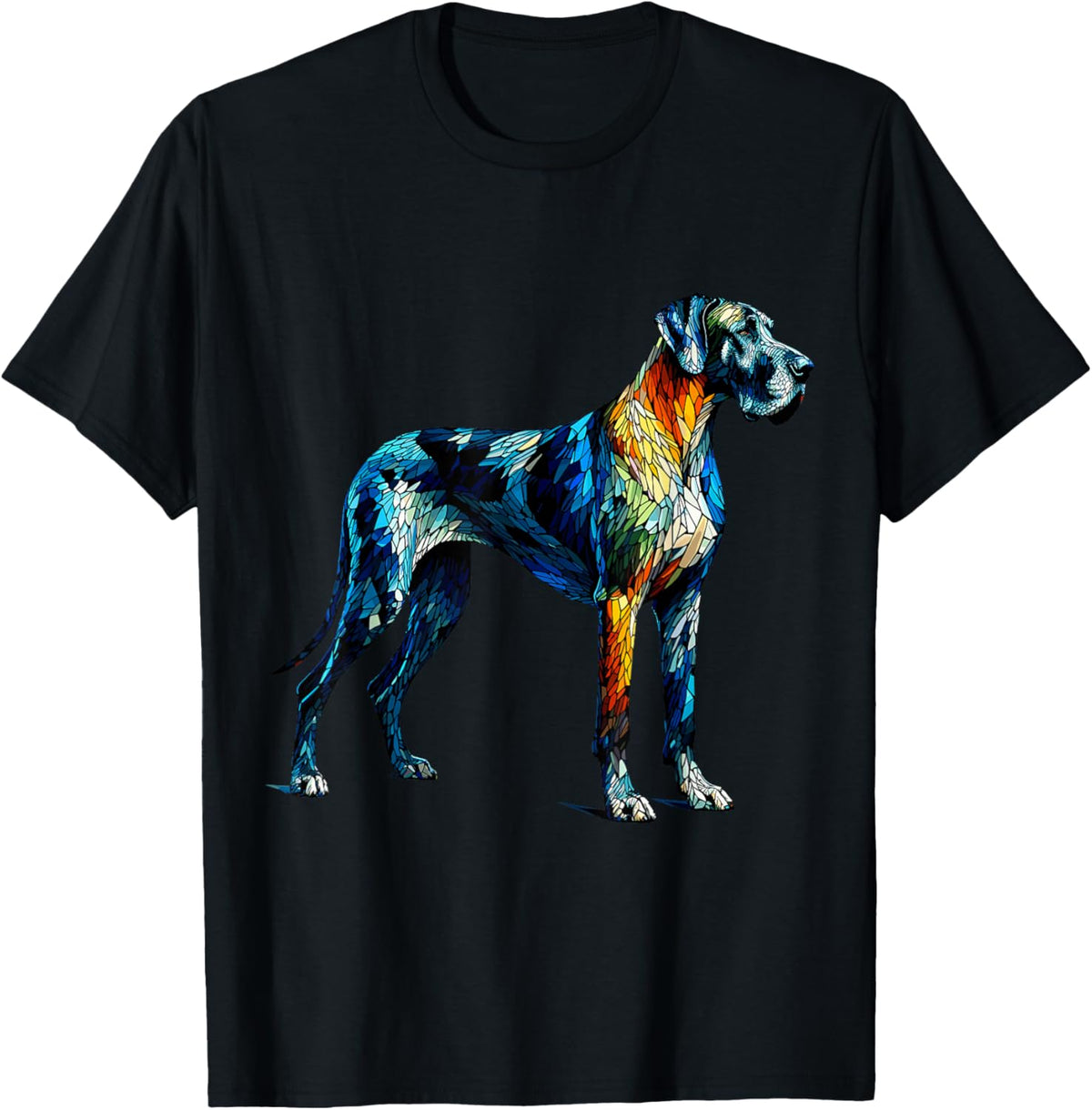 Polygon Art Great Dane Mastiff Great Danes T-shirt