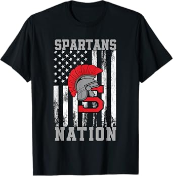 Springfield Spartans Logo Nation HS T-Shirt