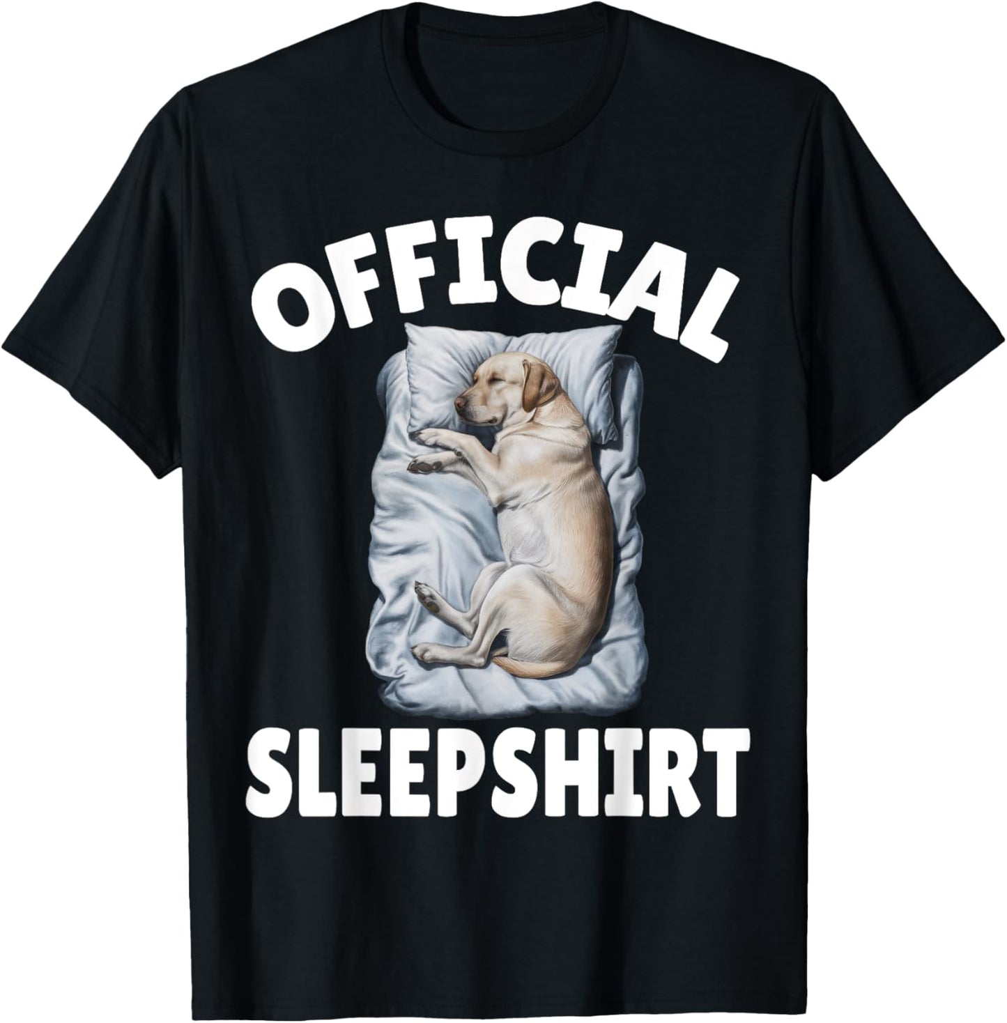 Labrador Retriever Dog Official Sleepshirt Napping Pajamas T-Shirt