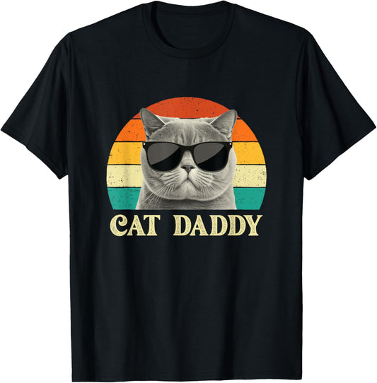 Cat Daddy - Cat Lover Kitten Owner Kitty T-Shirt