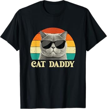 Cat Daddy - Cat Lover Kitten Owner Kitty T-Shirt