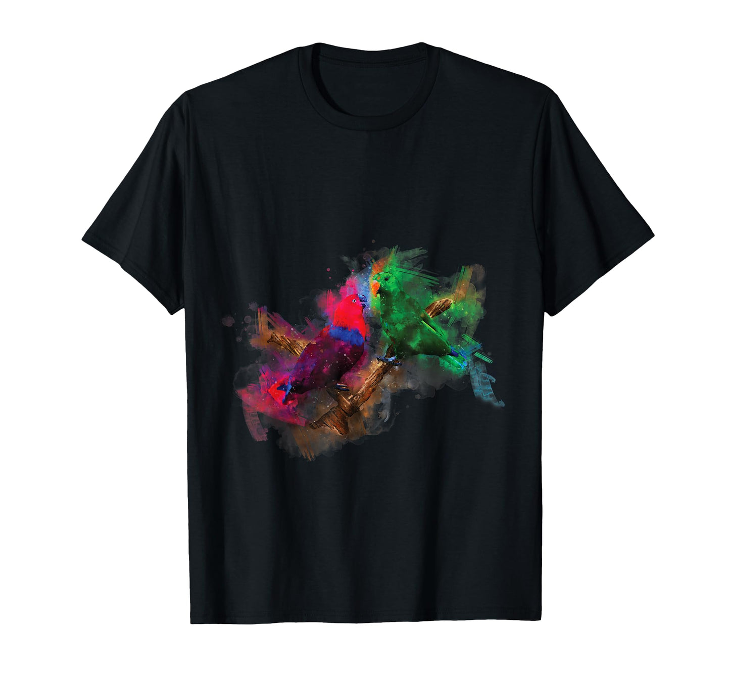 Watercolor Eclectus Parrot T-Shirt