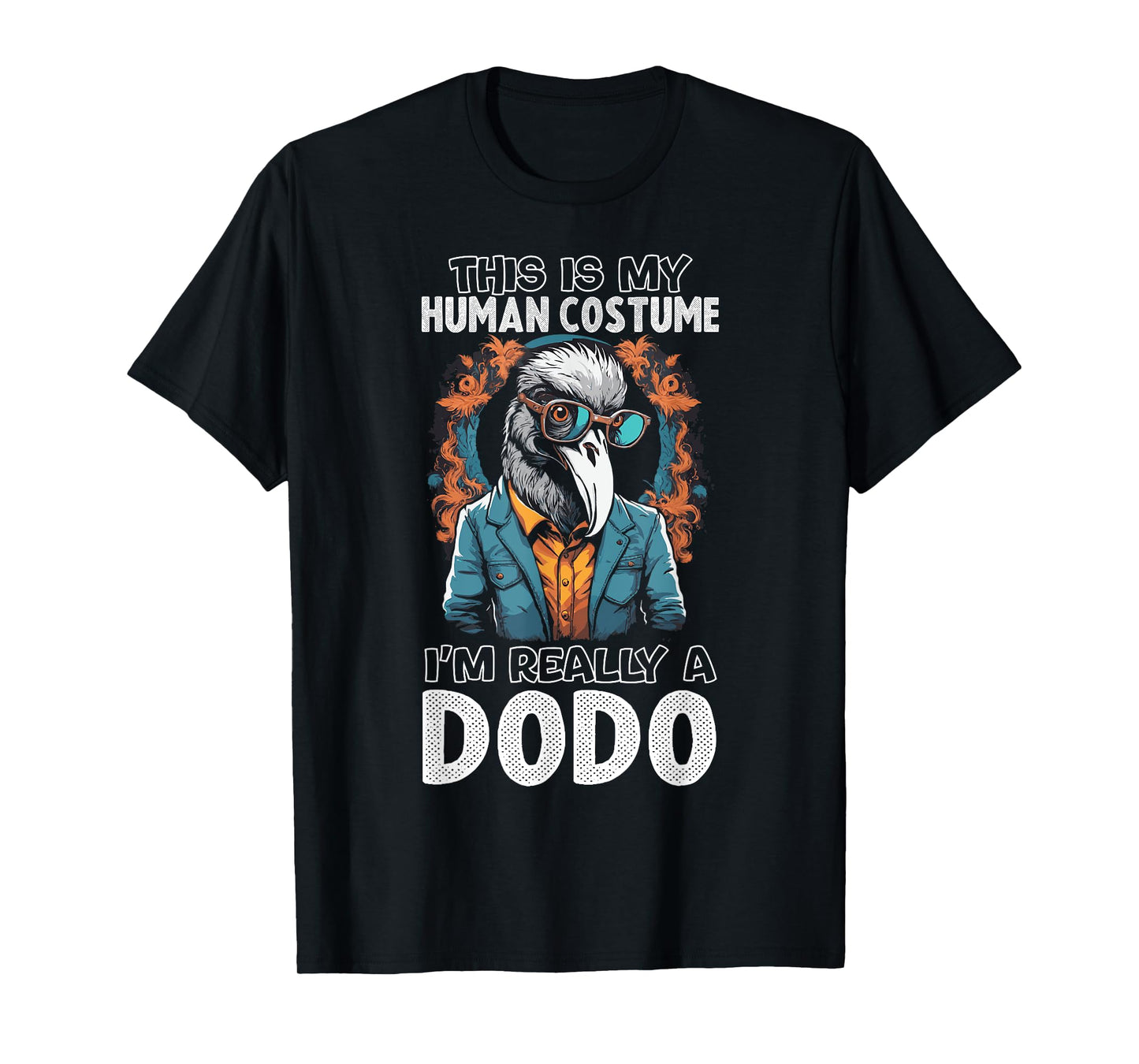 Dodo Costume Funny Dodobird Humor Retro Birds T-Shirt