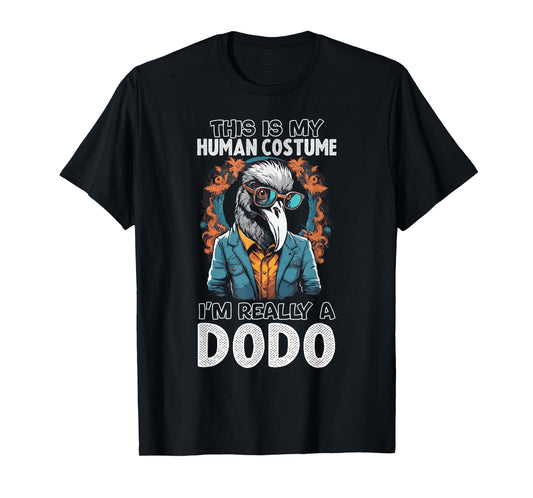 Dodo Costume Funny Dodobird Humor Retro Birds T-Shirt