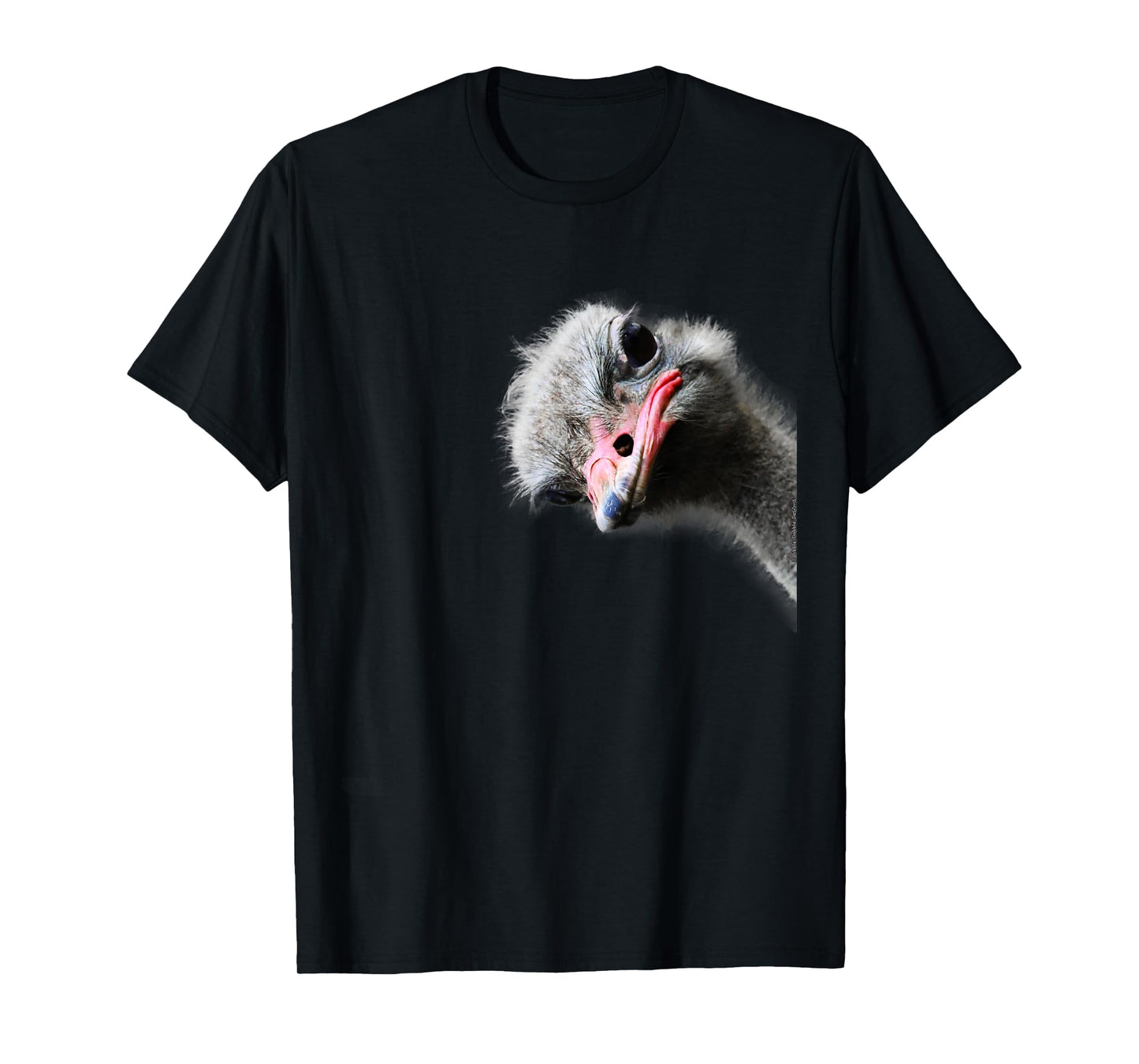 Dibble Dabble Designs Funny Ostrich Lovers and Emu Lovers T-Shirt, Black